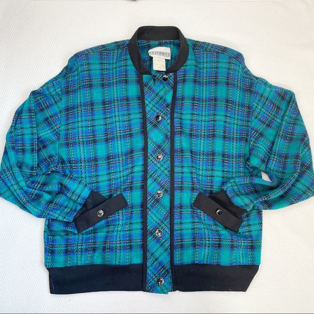 Peter Popovitch Vintage Knit Cardigan Sweater